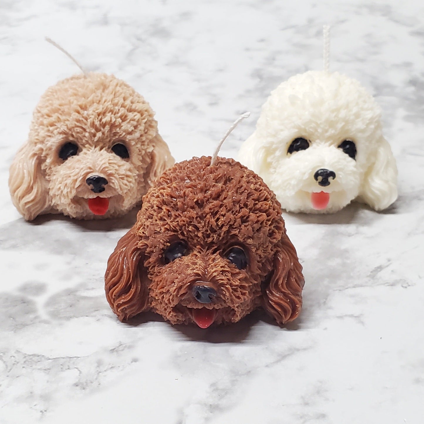 Puppy Head Small Candle | Soy Wax