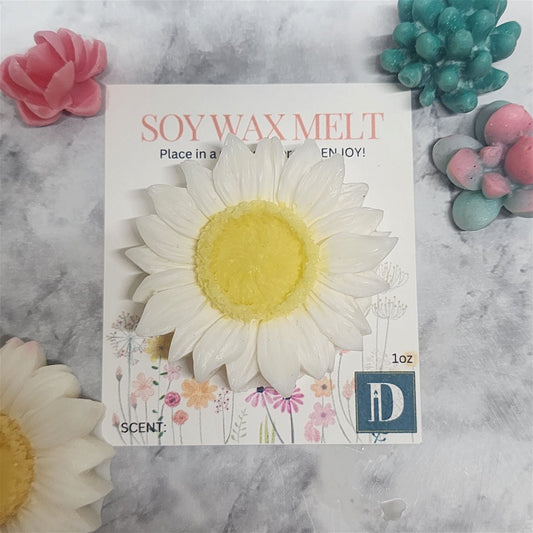 Daisy Flower Melt | Soy Wax - D SCENT