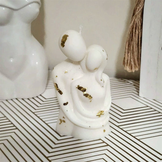 Lovers Pillar Candle | Soy Wax | Home Decor - D SCENT