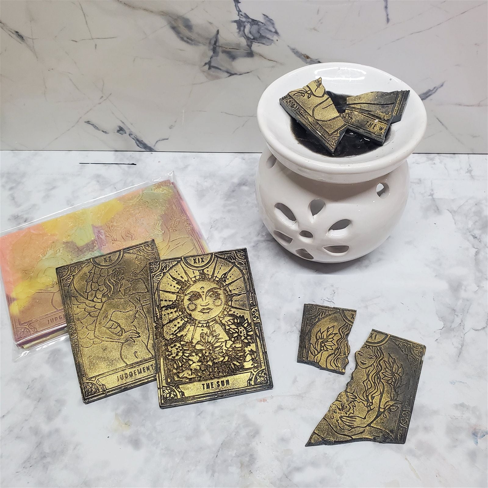 Wax Tarot Cards | SCENTed Soy Melts | Pack of 4 - D SCENT