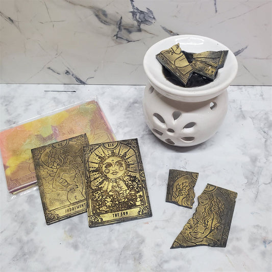 Wax Tarot Cards | SCENTed Soy Melts | Pack of 4 - D SCENT