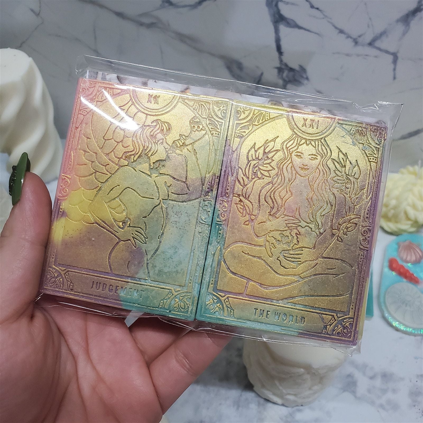 Wax Tarot Cards | SCENTed Soy Melts | Pack of 4 - D SCENT