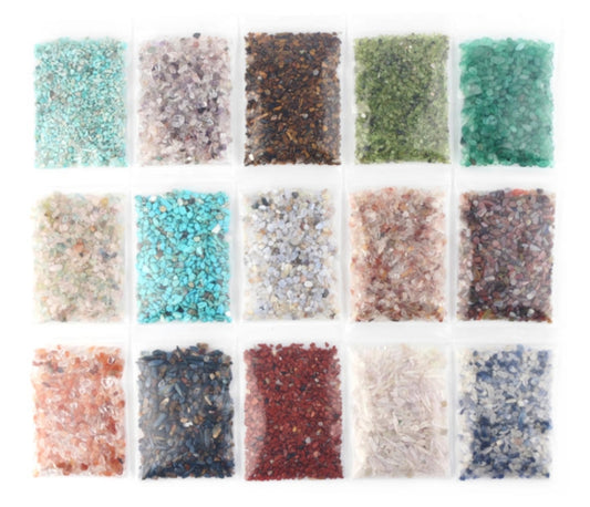 Rose Quartz Polished Crystal Chips | Pack of 100g