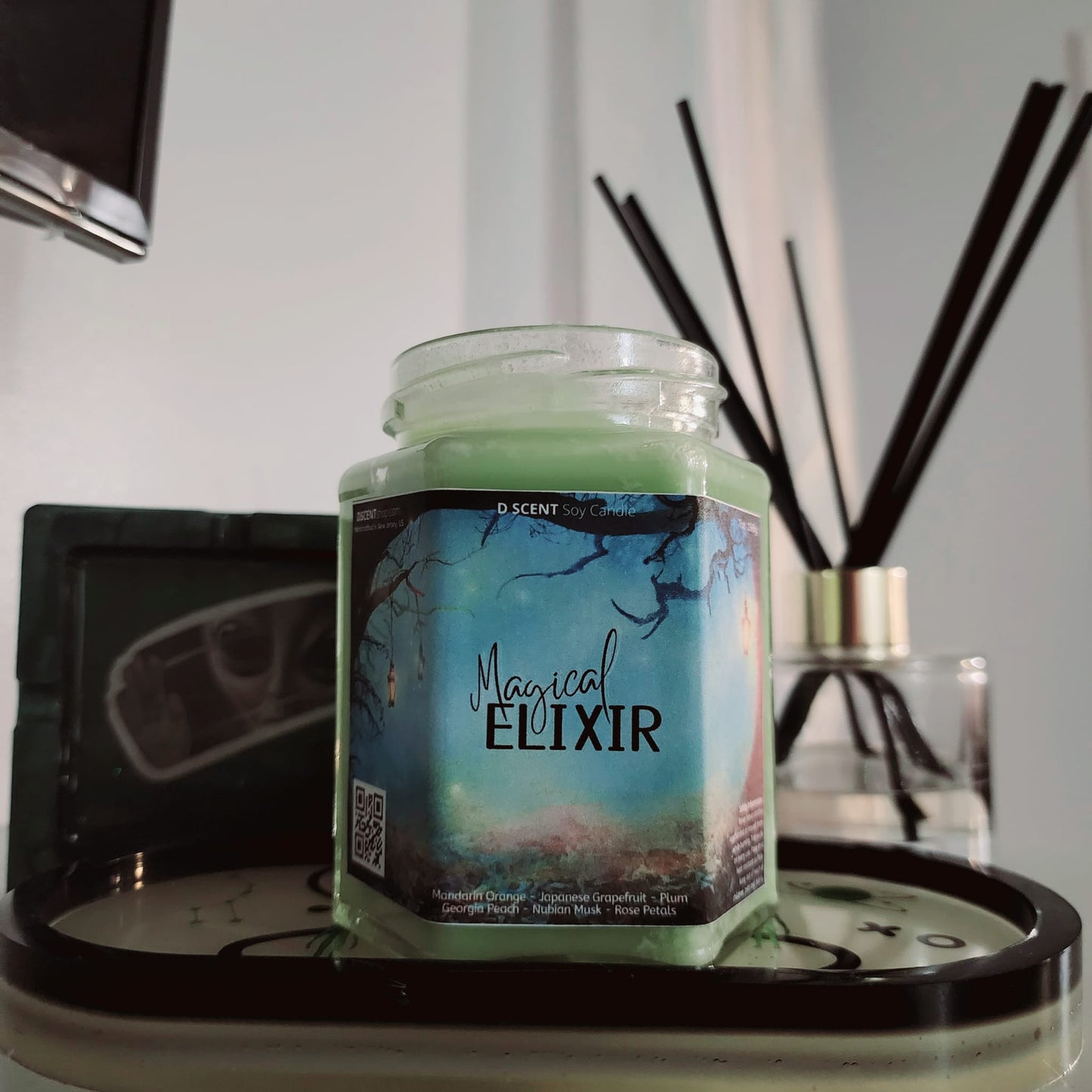 Magical ELIXIR Soy Candle | Large Hex Jar