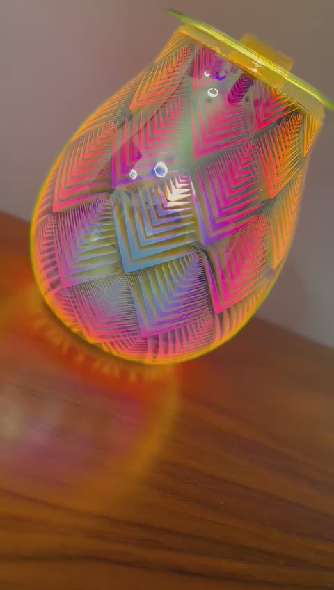 3D Modern Lighting Electric US Wax Warmer / Oil Burner