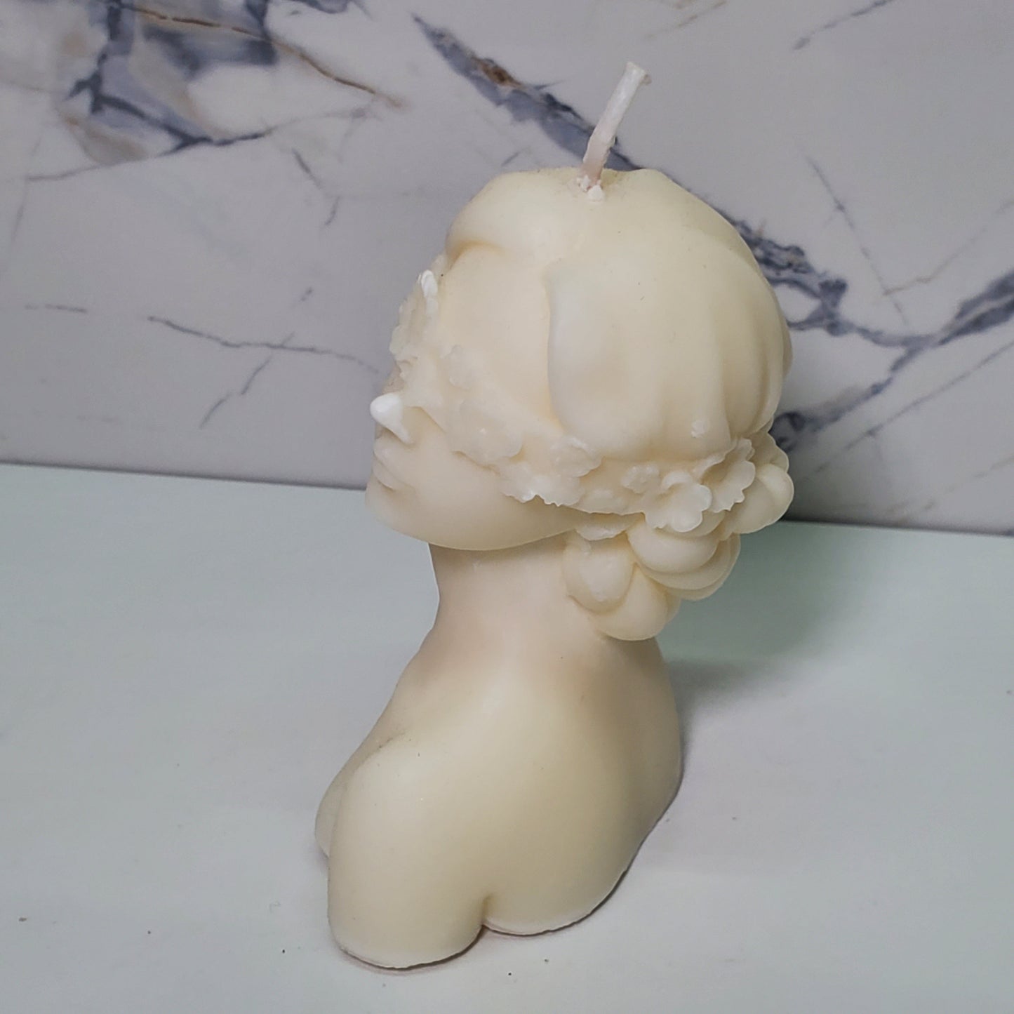 Pilar Soy Wax CANDLE | unSCENTed | Decorative Figures