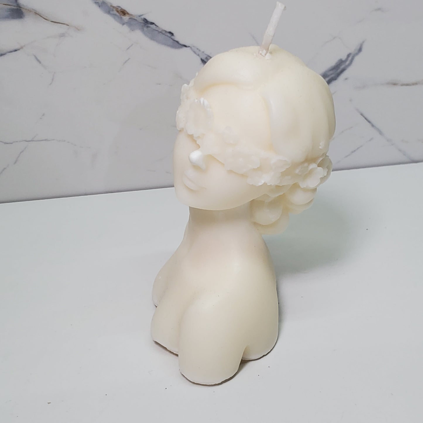 Pilar Soy Wax CANDLE | unSCENTed | Decorative Figures