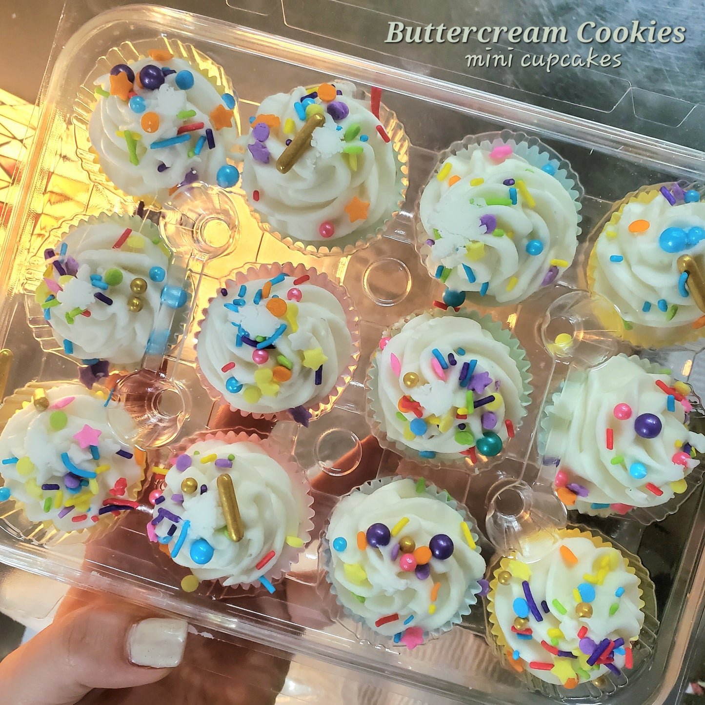 Buttercream Cookies Mini Cupcake Wax Melts | 12pcs