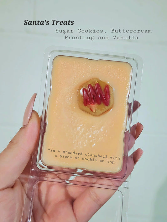 Santa's Treats Soy Wax Melts | Clamshell