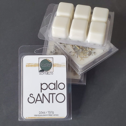 palo SANTO Soy Wax Melts | Clamshell