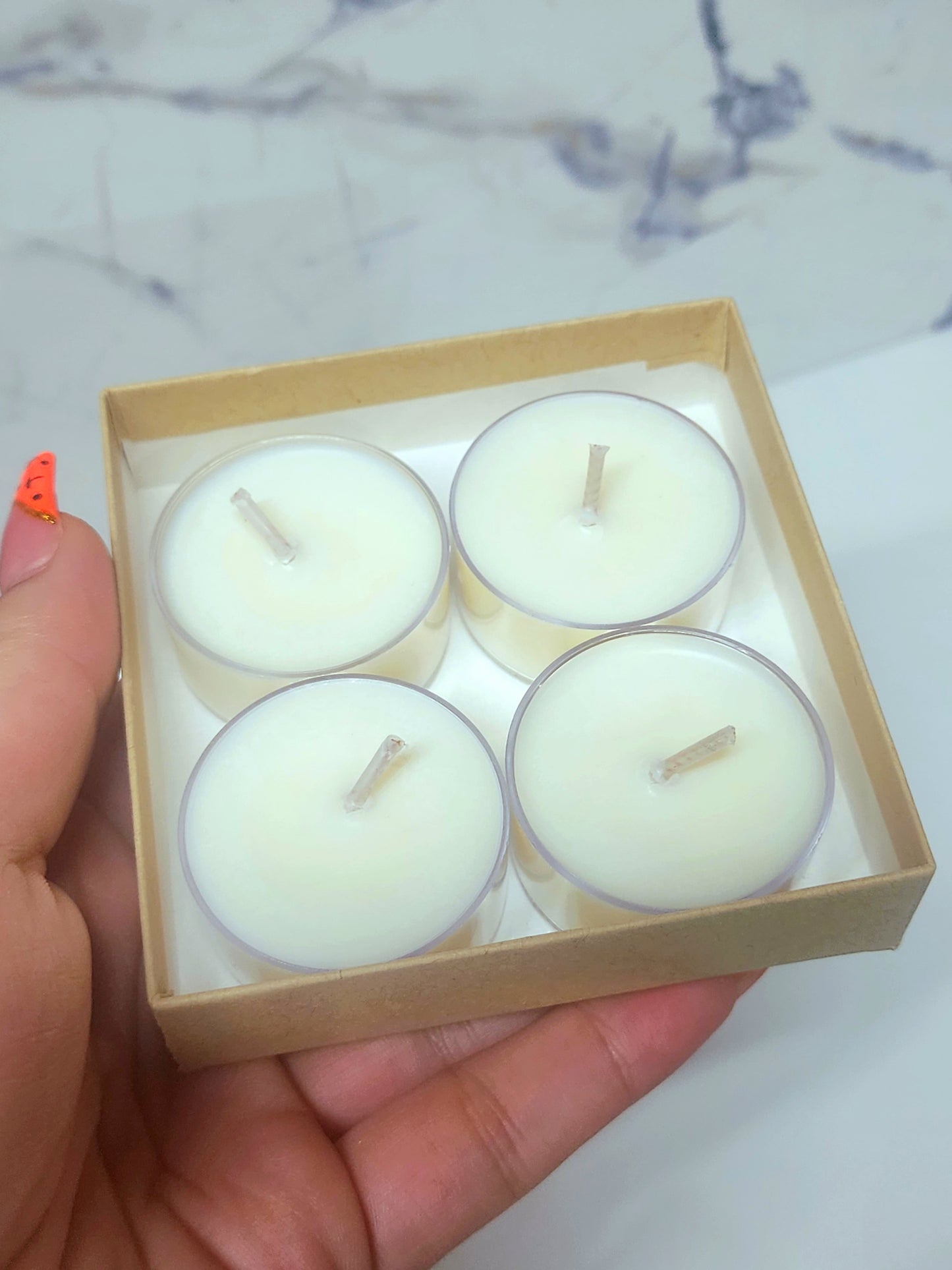 unSCENTed Soy Tealight | Set of 4