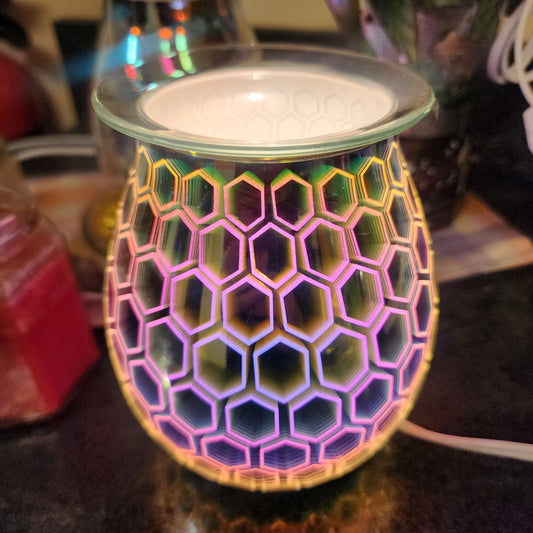 Hexagonal Electric US Wax Warmer / Oil Burner