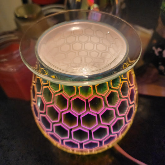 Hexagonal Electric US Wax Warmer / Oil Burner