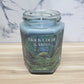 Black Coral & Moss Soy Candle | Large Hex Jar