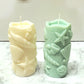 Sea Shell Pillar Candle | Soy Wax