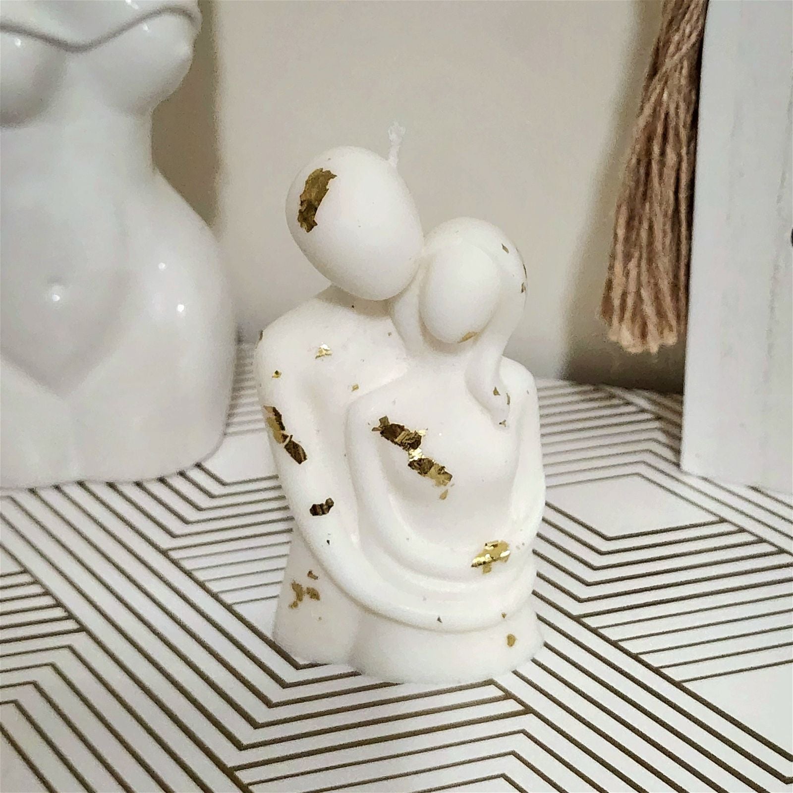 Lovers Pillar Candle | Soy Wax | Home Decor - D SCENT 