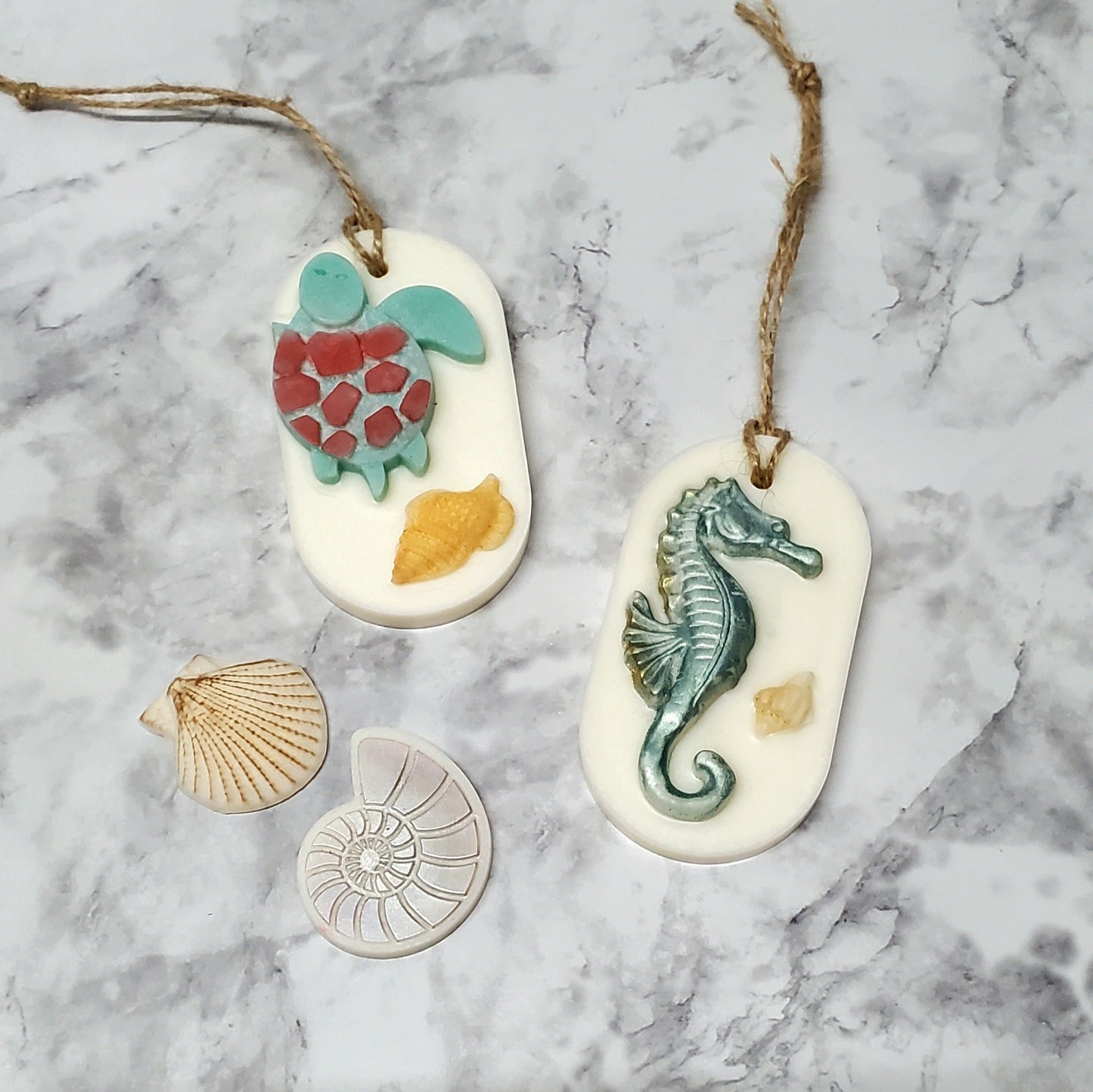 Sea Wax Sachets | SCENT Ornament | Soy Wax