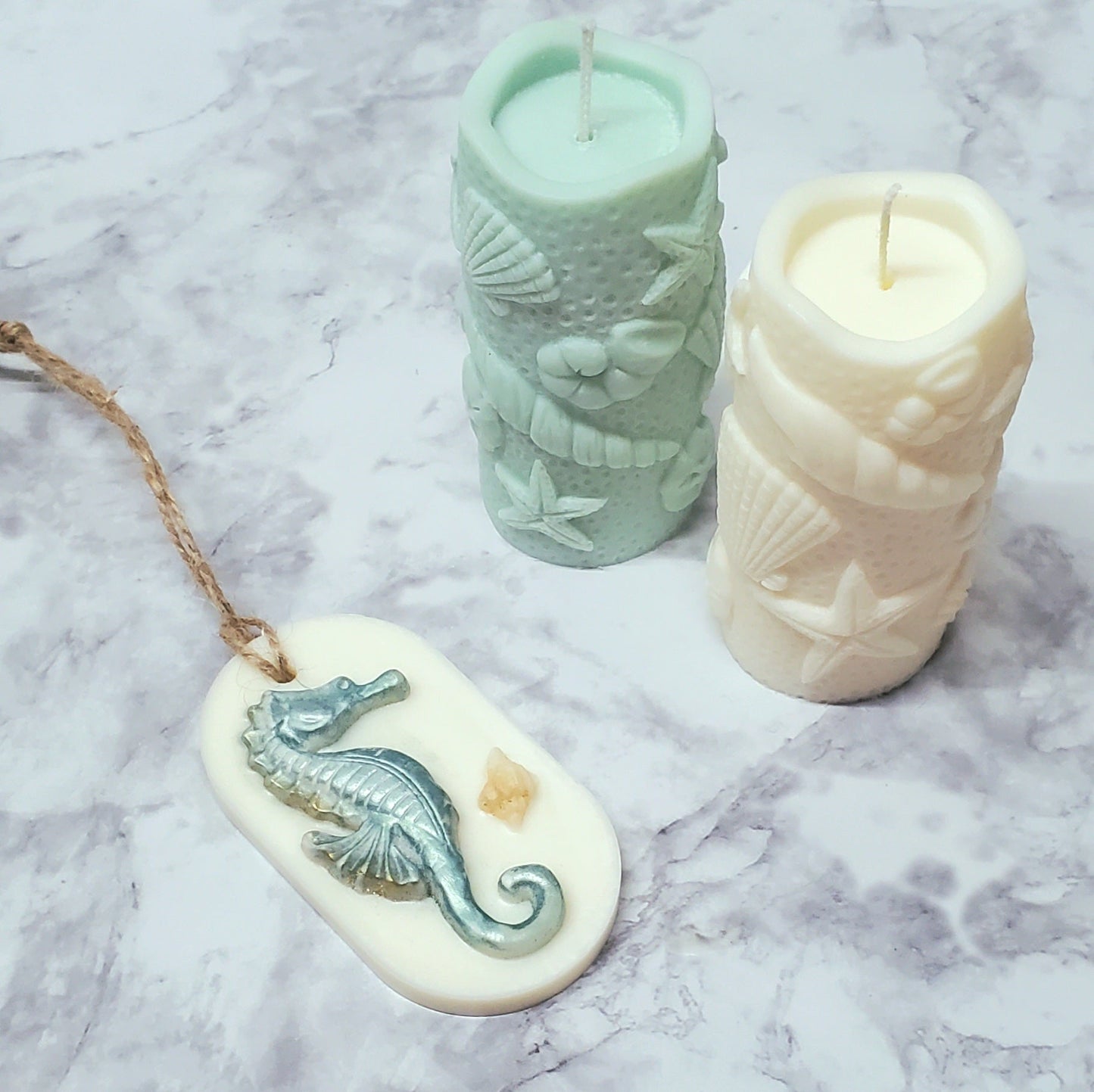 Sea Wax Sachets | SCENT Ornament | Soy Wax