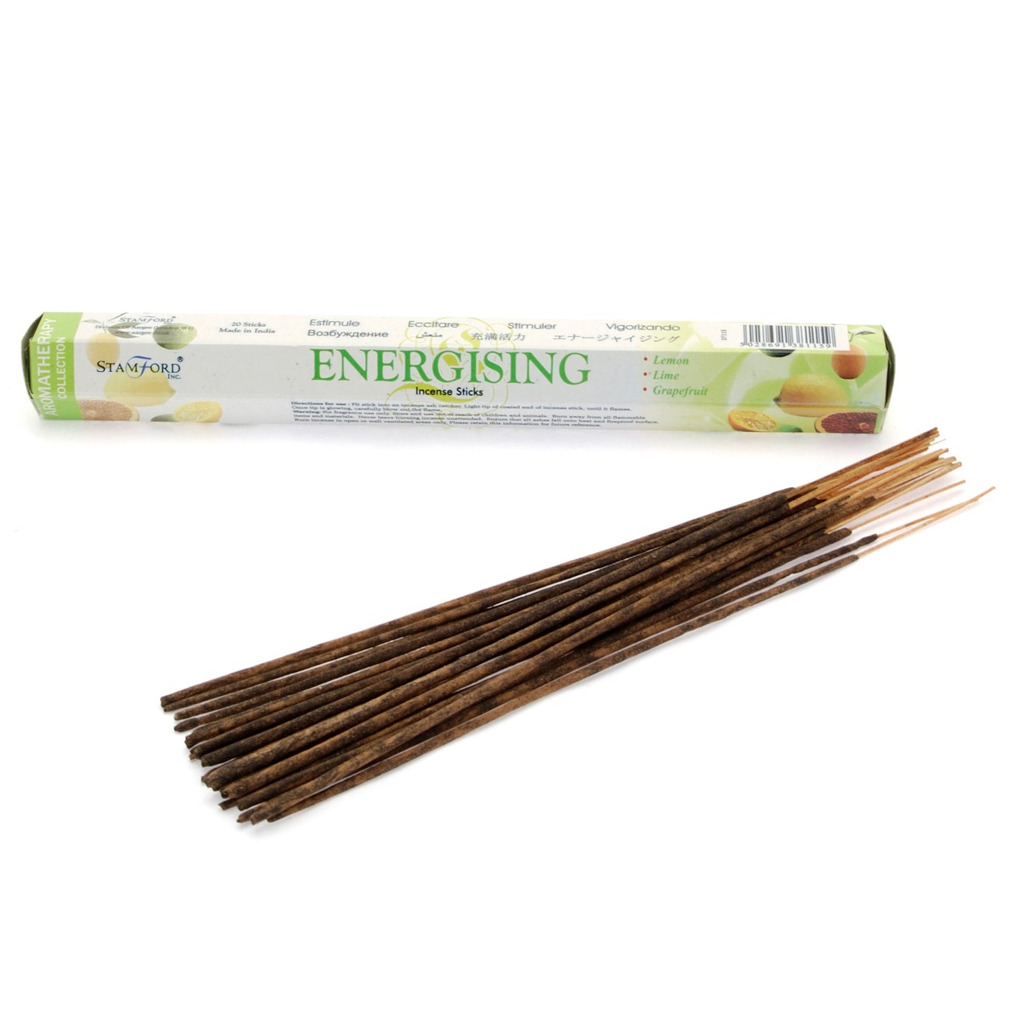 Energising (Lemon, Lime and Grapefruit) | Stamford Premium Incense Sticks