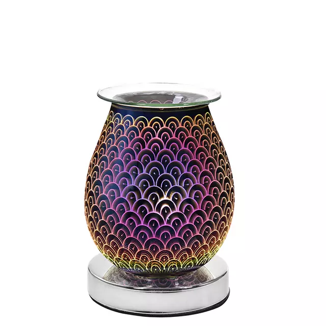 Colorful Arcs 3D Touch Electric US Wax Warmer / Oil Burner