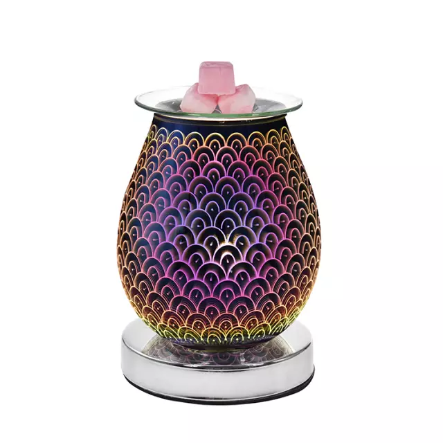 Colorful Arcs 3D Touch Electric US Wax Warmer / Oil Burner