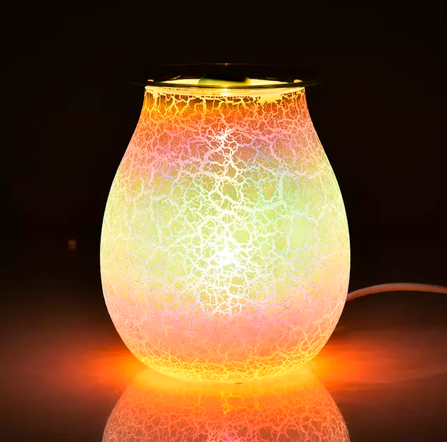 Dim Light Crack Texture Electric US Wax Warmer / Oil Burner