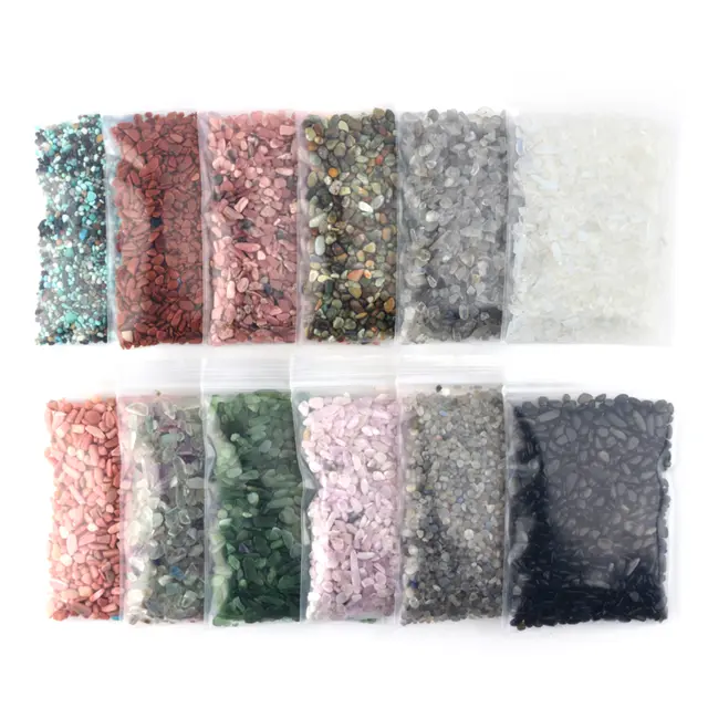 Clear Quartz Polished Crystal Chips | Pack of 100g