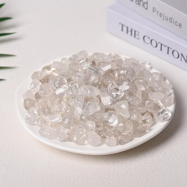 Clear Quartz Polished Crystal Chips | Pack of 100g