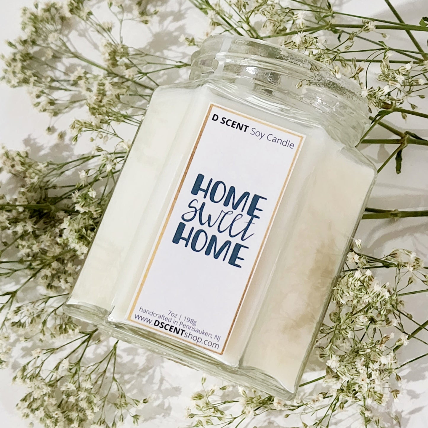 HOME sweet HOME Soy Candle | Large Hex Jar