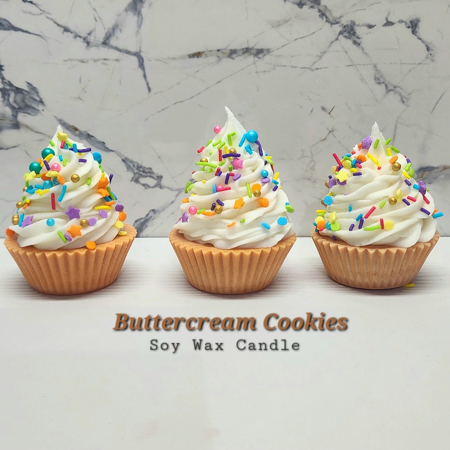 Buttercream Cookies Soy Wax Cupcake CANDLE