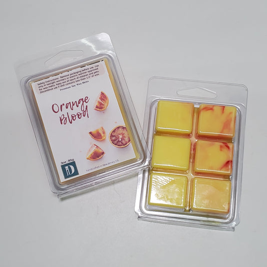 Orange Blood Soy Wax Melts | Clamshell