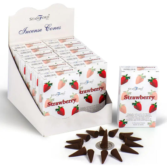 Strawberry | Stamford Incense Cones