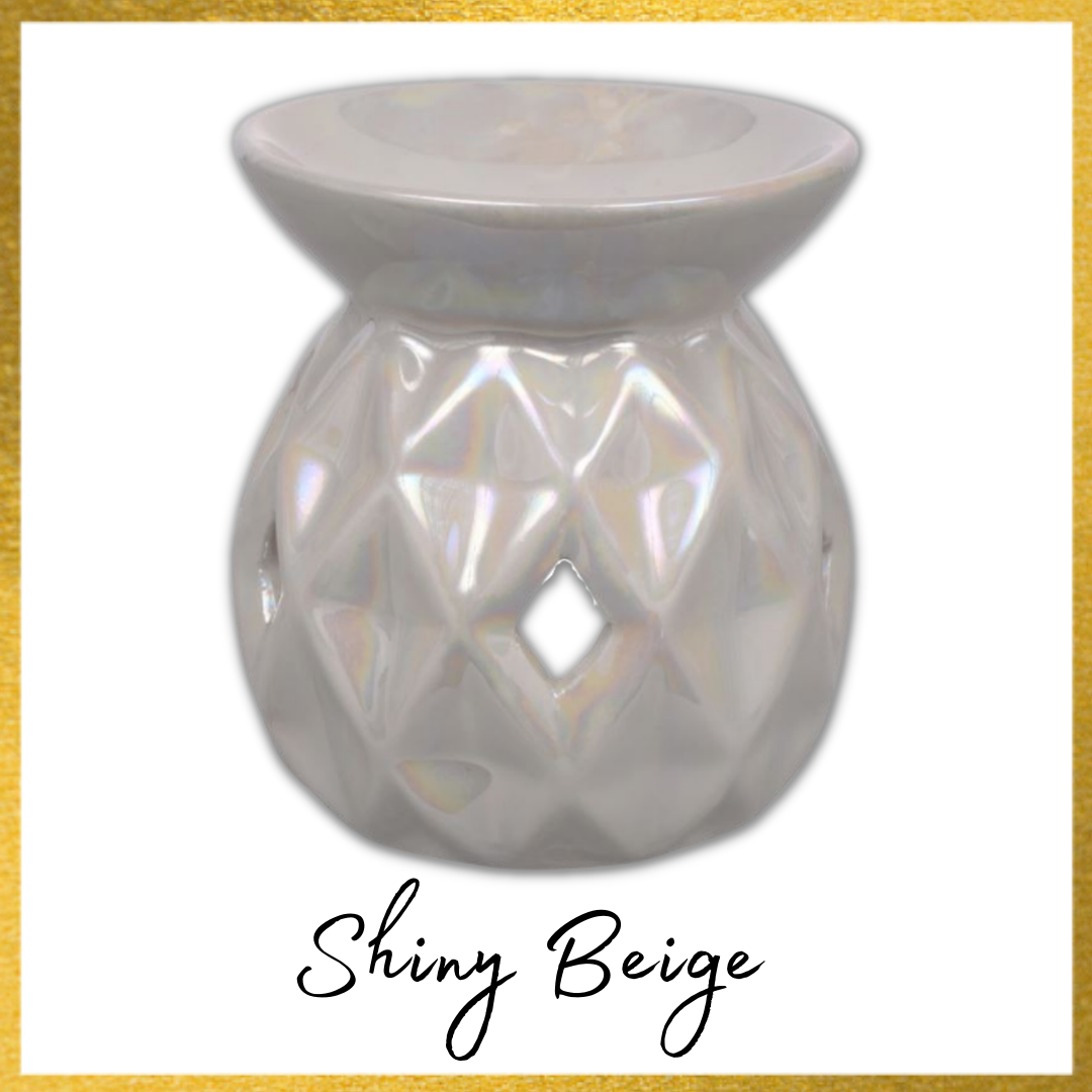 Diamond Embossed Oil Burner / Wax Warmer