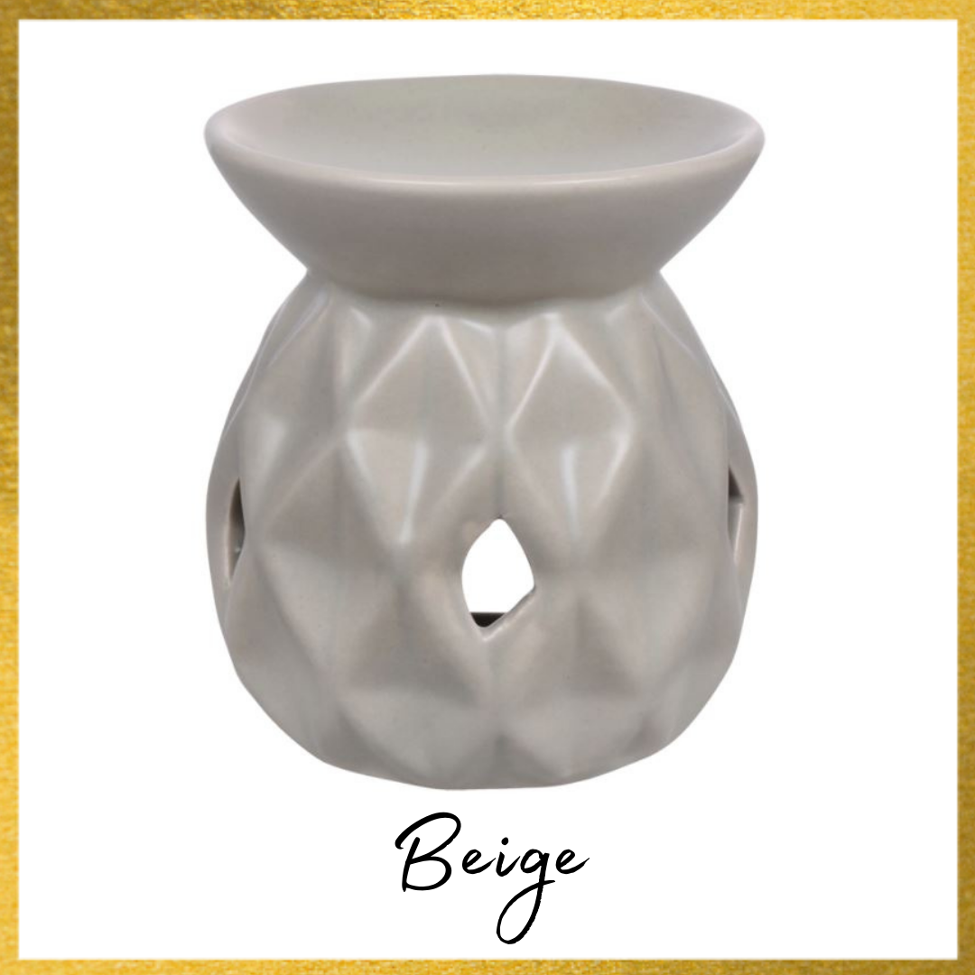 Diamond Embossed Oil Burner / Wax Warmer