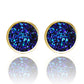 Crystal Druzy Stainless Steel Studs
