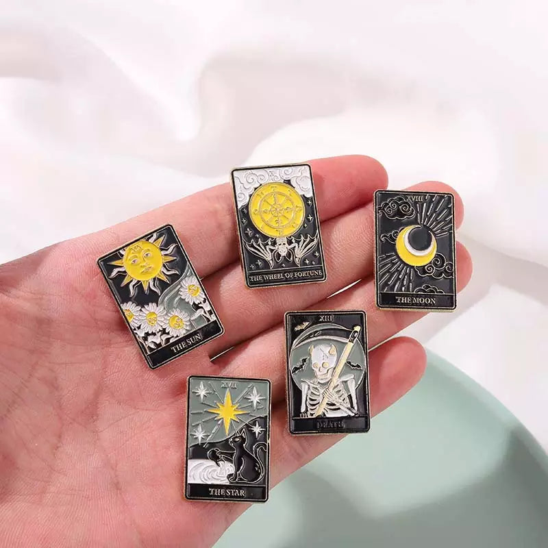 The Star Tarot Card Enamel Pin