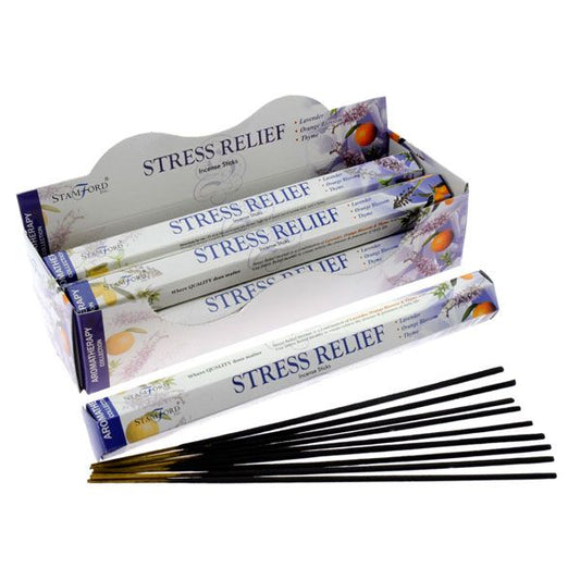 Stress Relief  (Orange Blossom, Lavender and Thyme) | Stamford Premium Incense Sticks