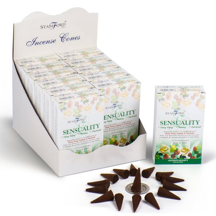 Sensuality (Ylang Ylang, Nutmeg and Patchouli) | Stamford Incense Cones