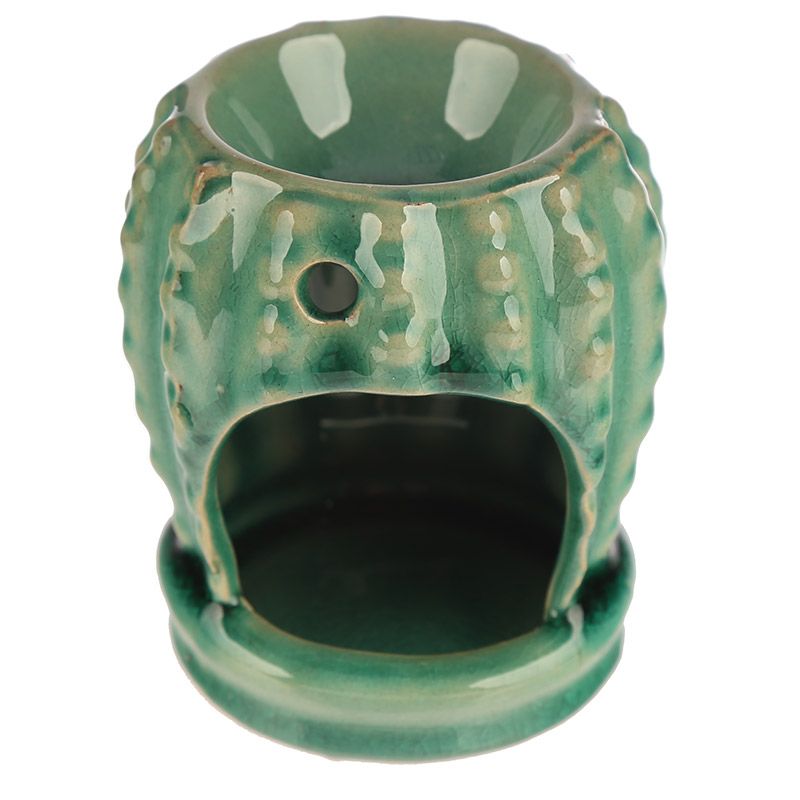 Mini Ceramic Cactus Oil Burner / Wax Warmer