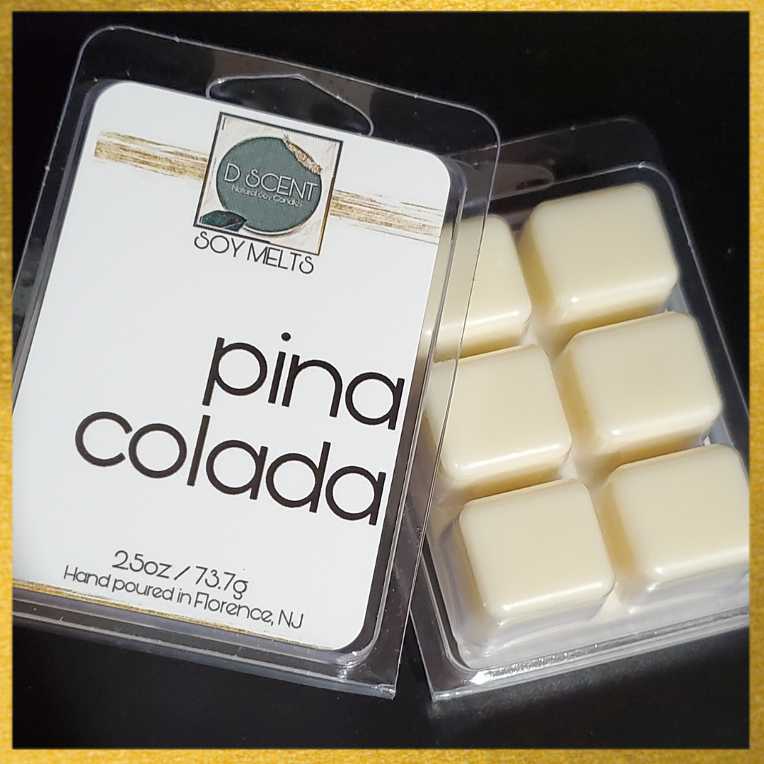 pina colada Soy Wax Melts / Tart