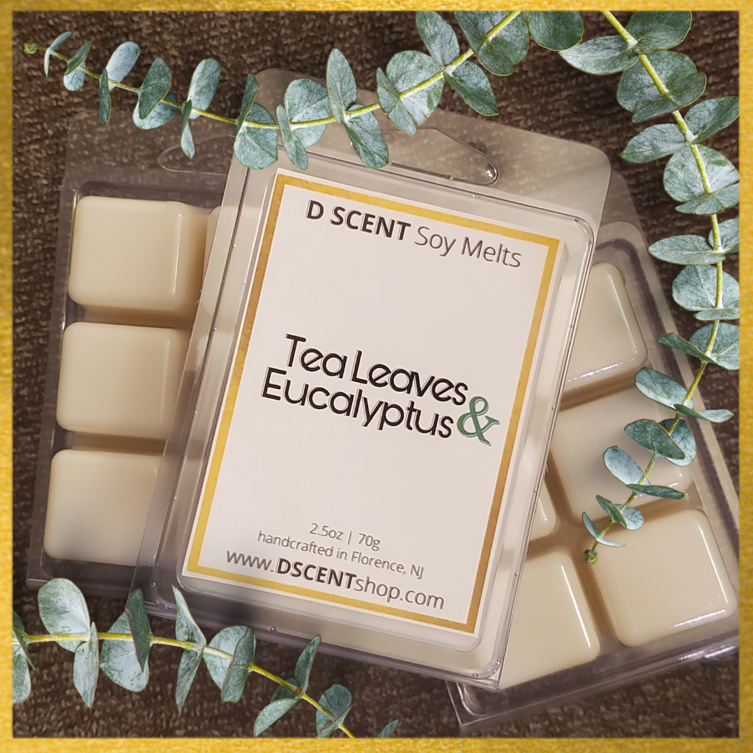 Tea Leaves & Eucalyptus Soy Wax Melts