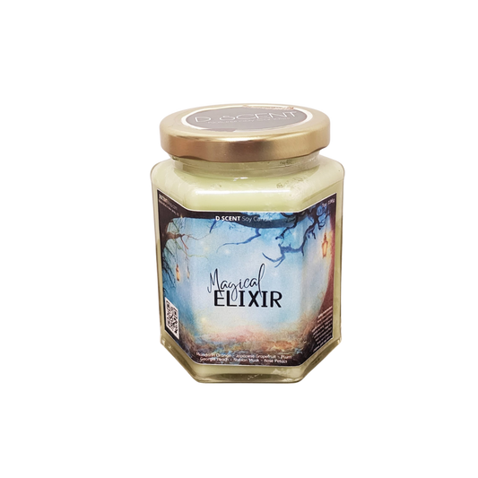 Magical ELIXIR Soy Candle | Large Hex Jar