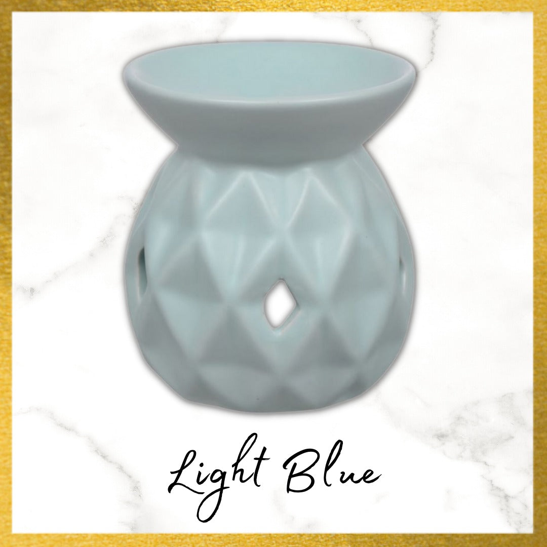 Diamond Embossed Oil Burner / Wax Warmer