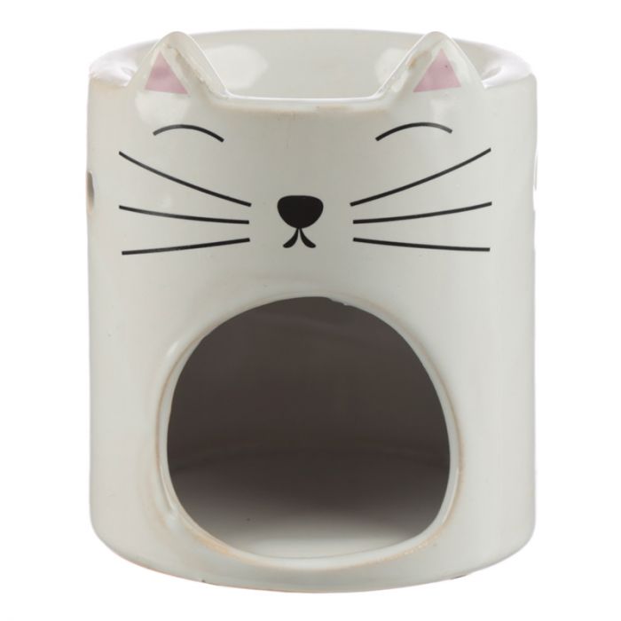 Fine Cat Ceramic  Wax Warmer / Oil Burner