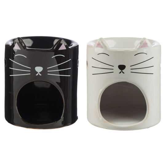 Fine Cat Ceramic  Wax Warmer / Oil Burner