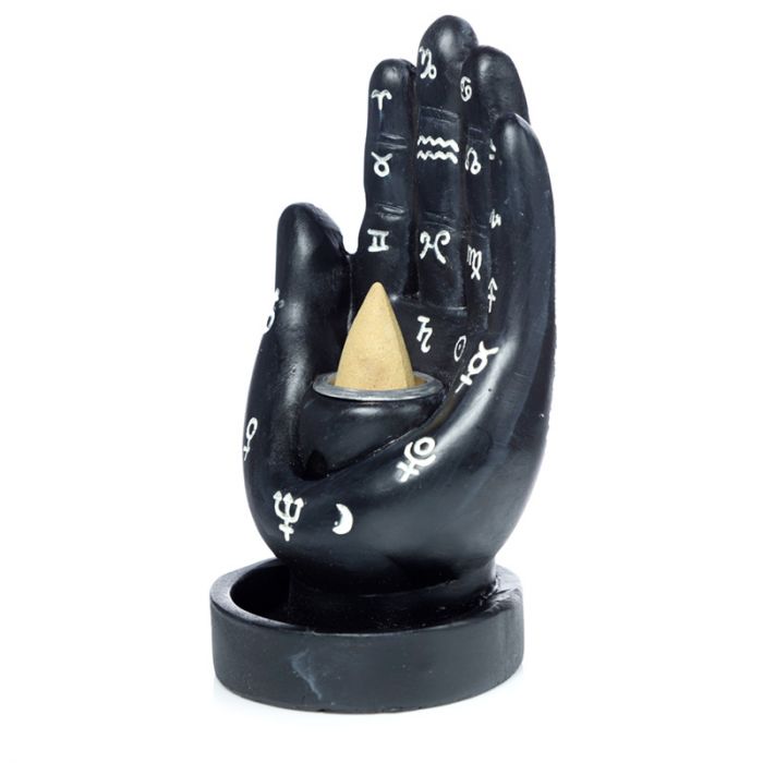 Mantric hand Cone Incense Burner