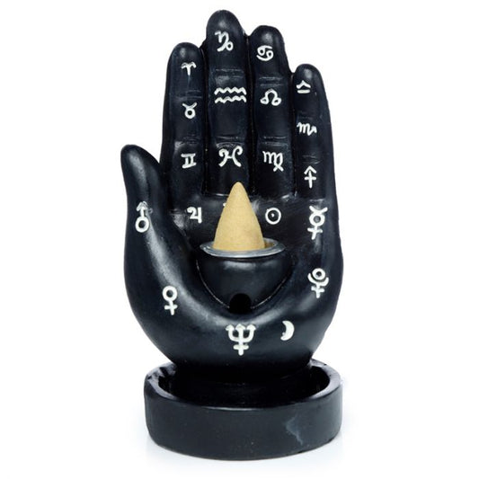 Mantric hand Cone Incense Burner