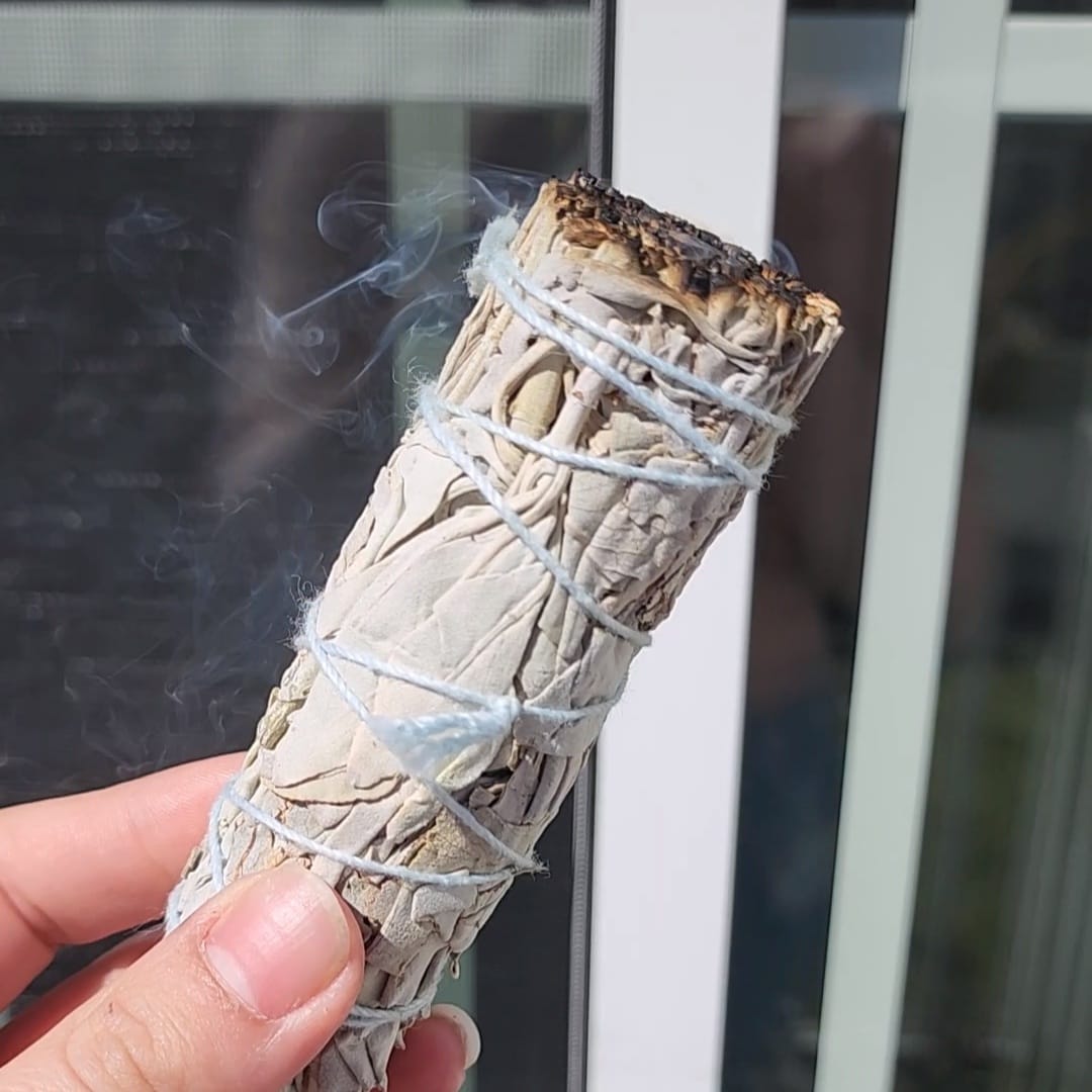 Handcrafted White Sage Smudge Stick