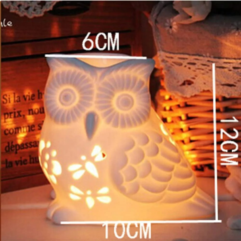 White Owl Wax Warmer / Oil Burner