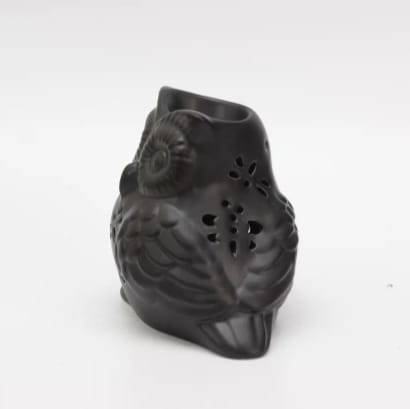 Black Owl Wax Warmer / Oil Burner